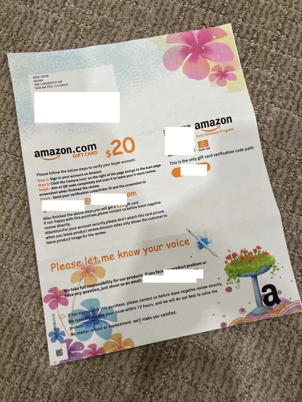 亚马逊注册收不到明信片 亚马逊注册收不到明信片